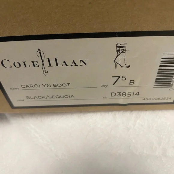 Cole Haan black & Brown boots - Picture 5 of 8